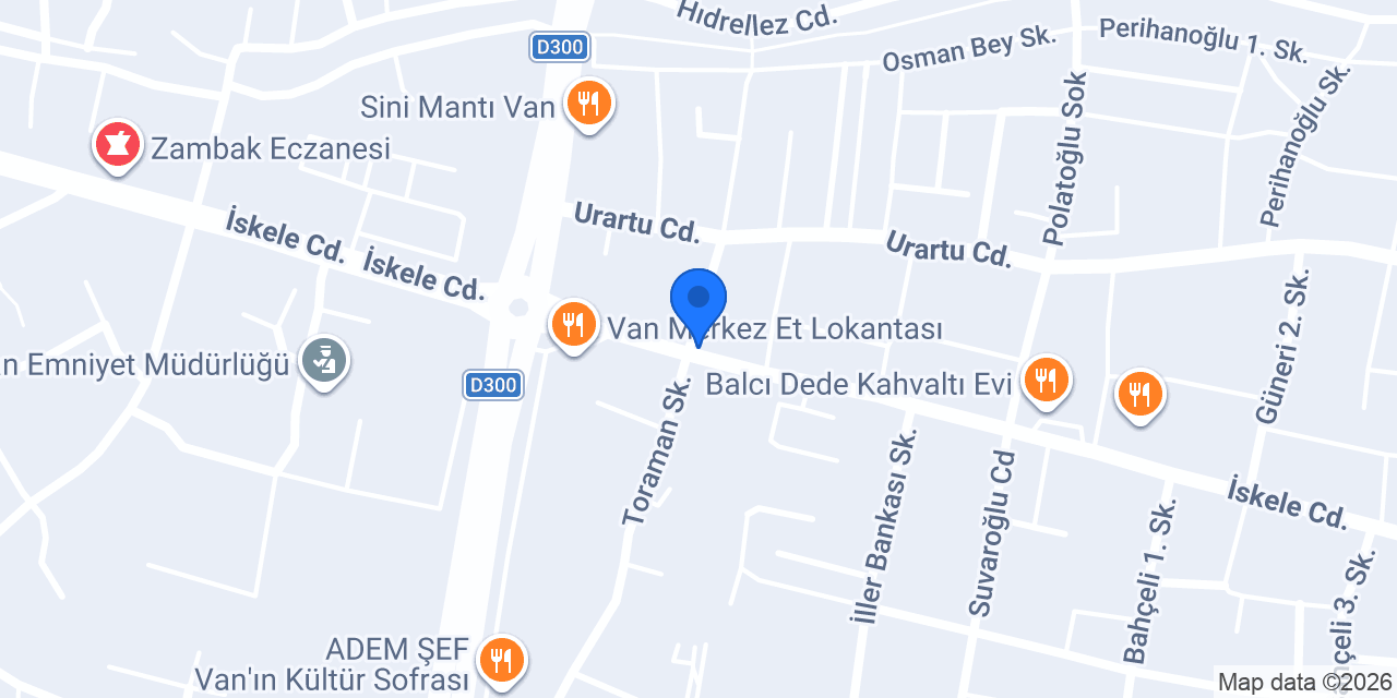CEMİL USTA YAPRAK KEBAP konumu