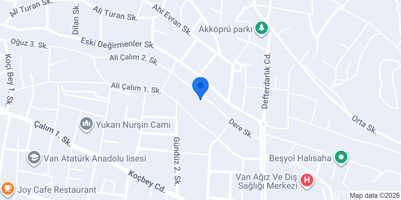 VAN MİR REKLAM TABELA GRAFİK VE MATBAA konumu