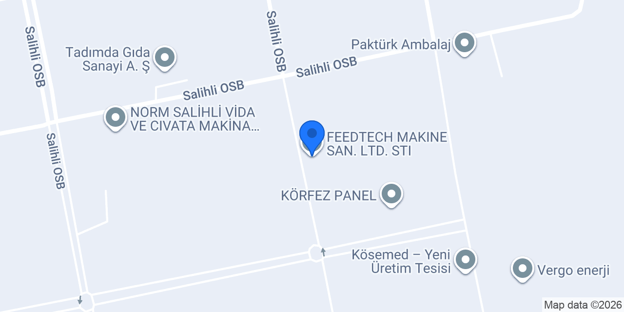 FEEDTECH MAKINE SAN. LTD. STI. konumu