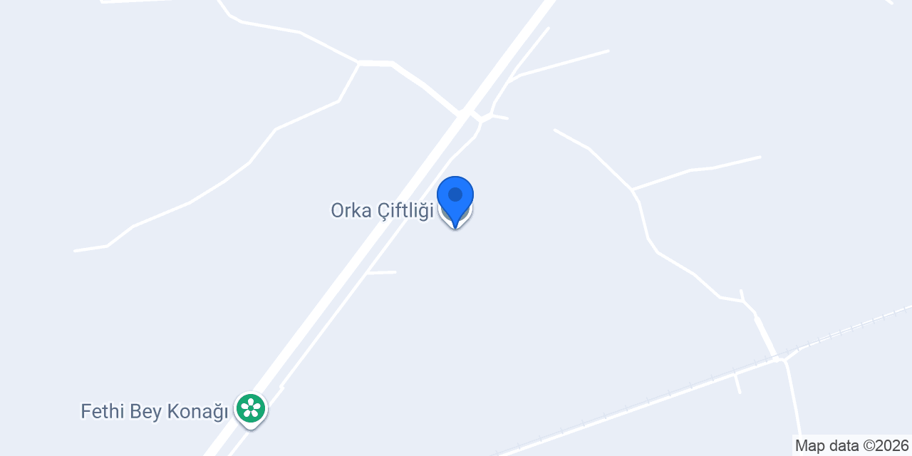Orka Çiftliği konumu