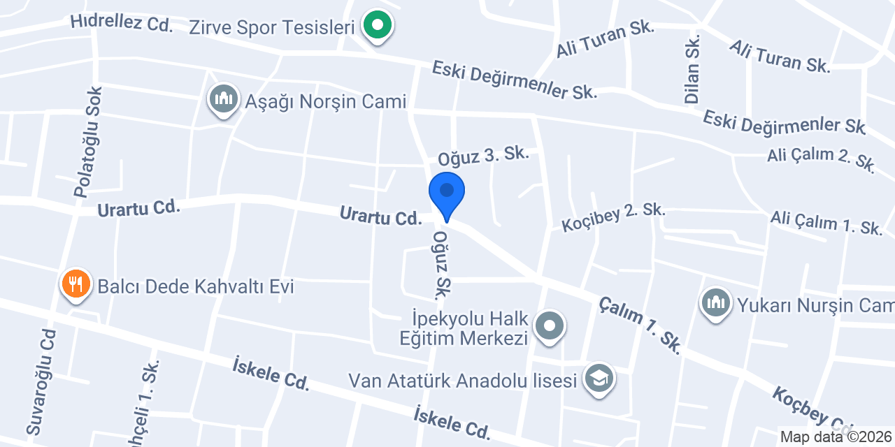 NASİP İNŞAAT VAN konumu