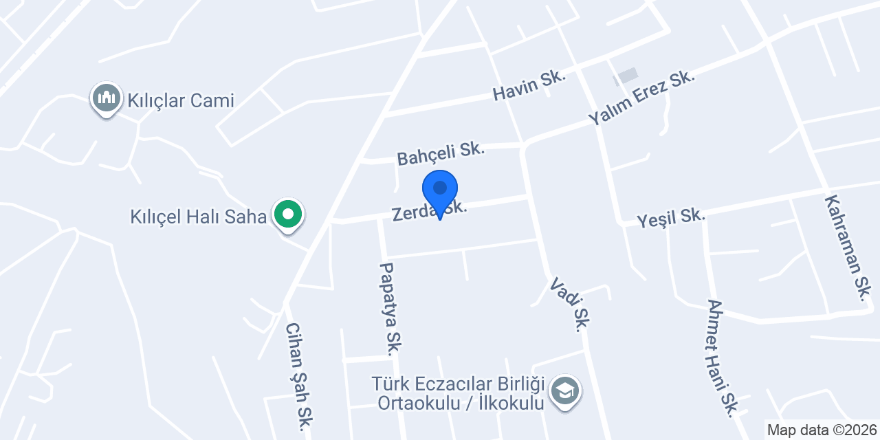 Simay yapı dekorasyon Tekirdağ ve çevresi konumu