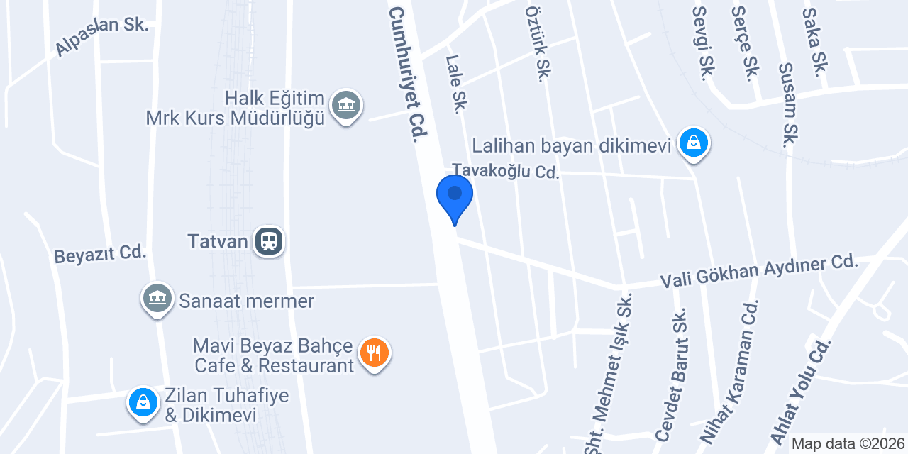 BurdaDent Ağız ve Diş Sağlığı Polikliniği konumu