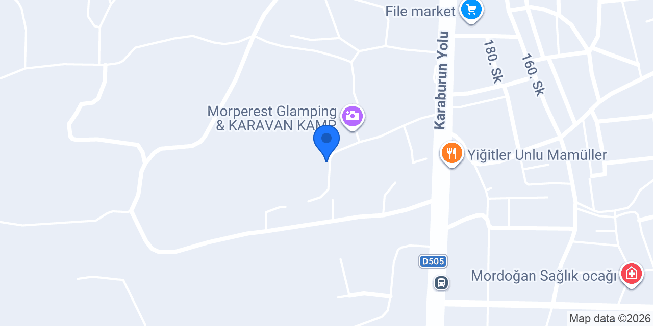 MORS KARAVAN & ÇADIR KAMP ALANI konumu