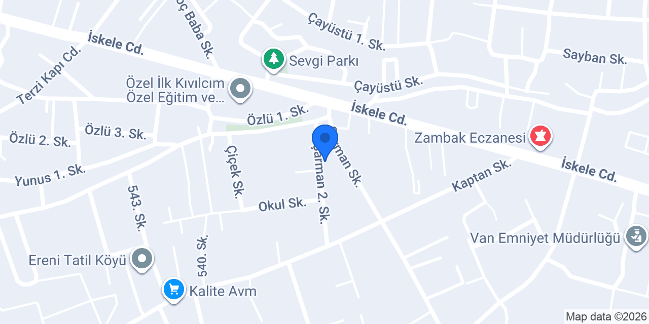 NARE VAN KOLTUK YIKAMA konumu