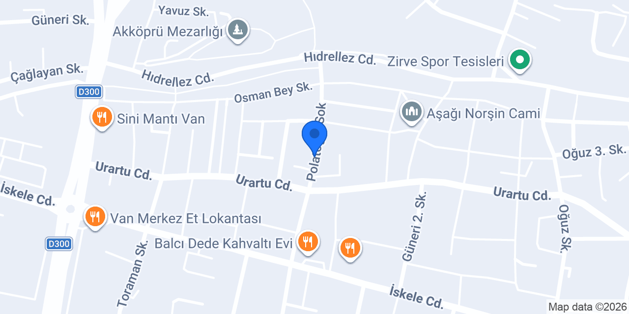 Awesta Davet Evi konumu