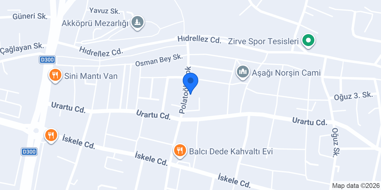 VAN OTO TAMİR konumu