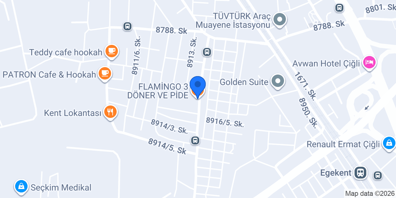 FLAMİNGO 3 DÖNER VE PİDE konumu