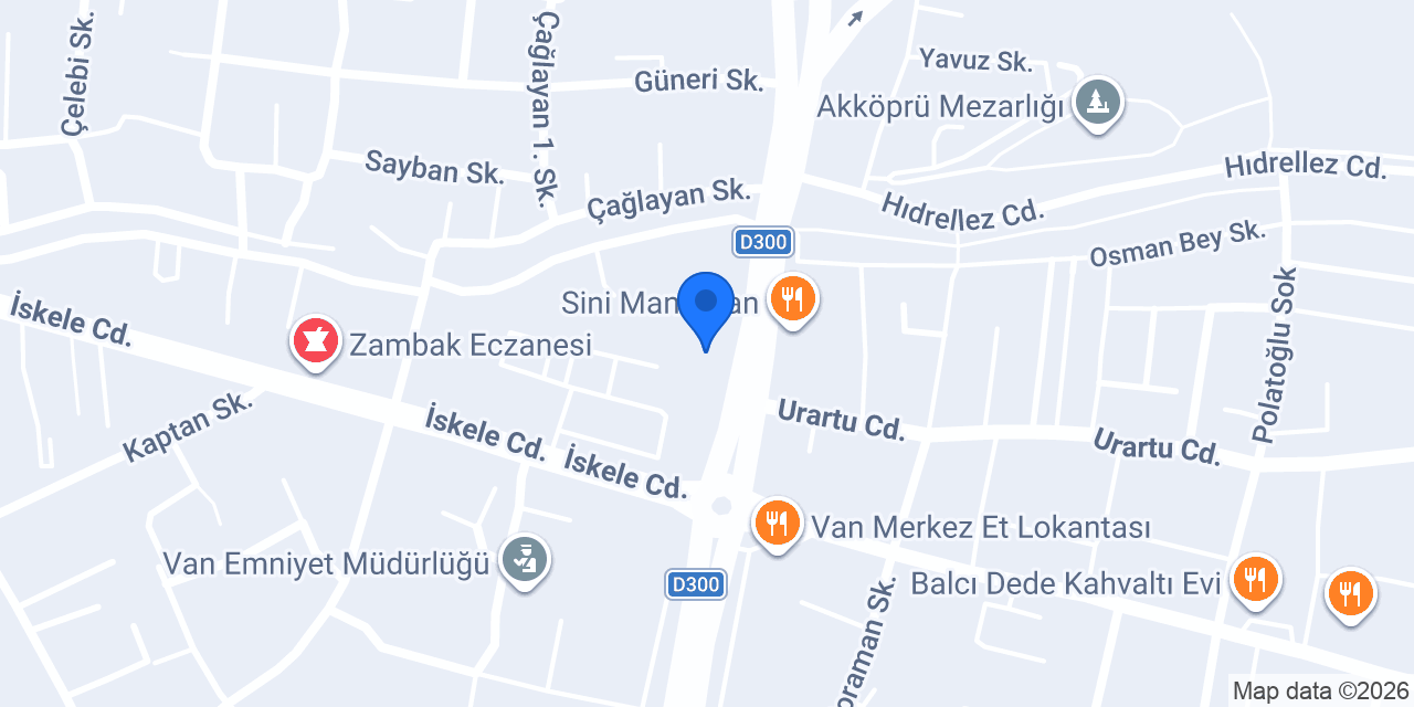 Yurtiçi Kargo Urartu konumu