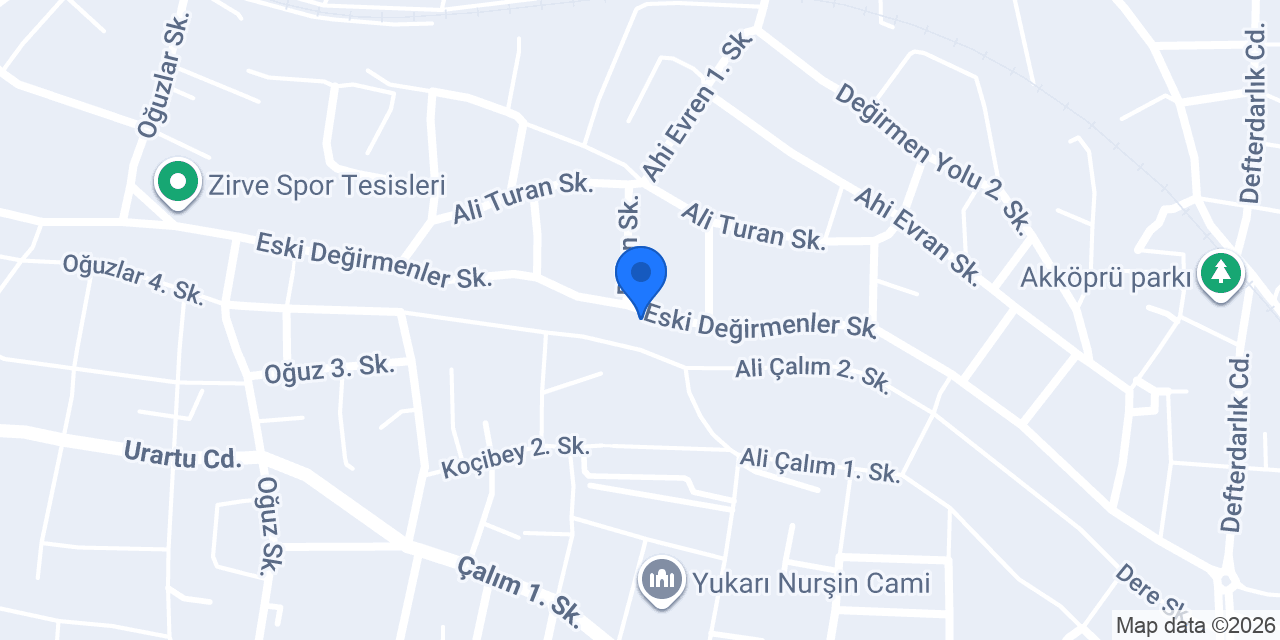 Servet Mühendislik A.Ş. konumu