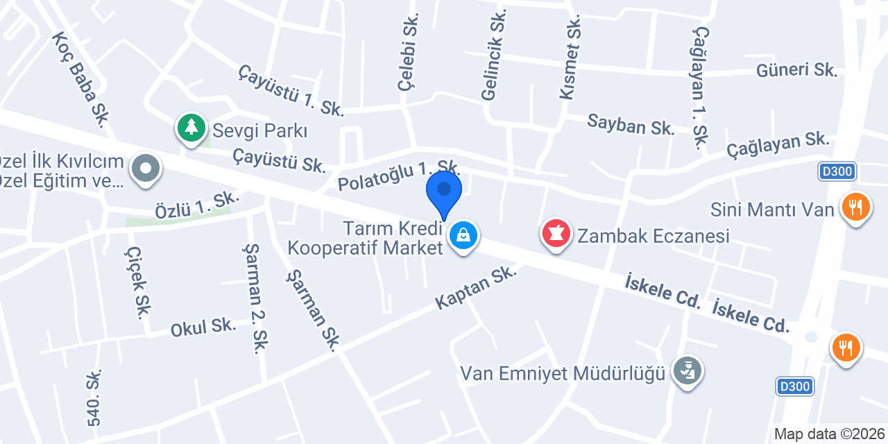 ENFES PİDE VE LAHMACUN SALONU konumu