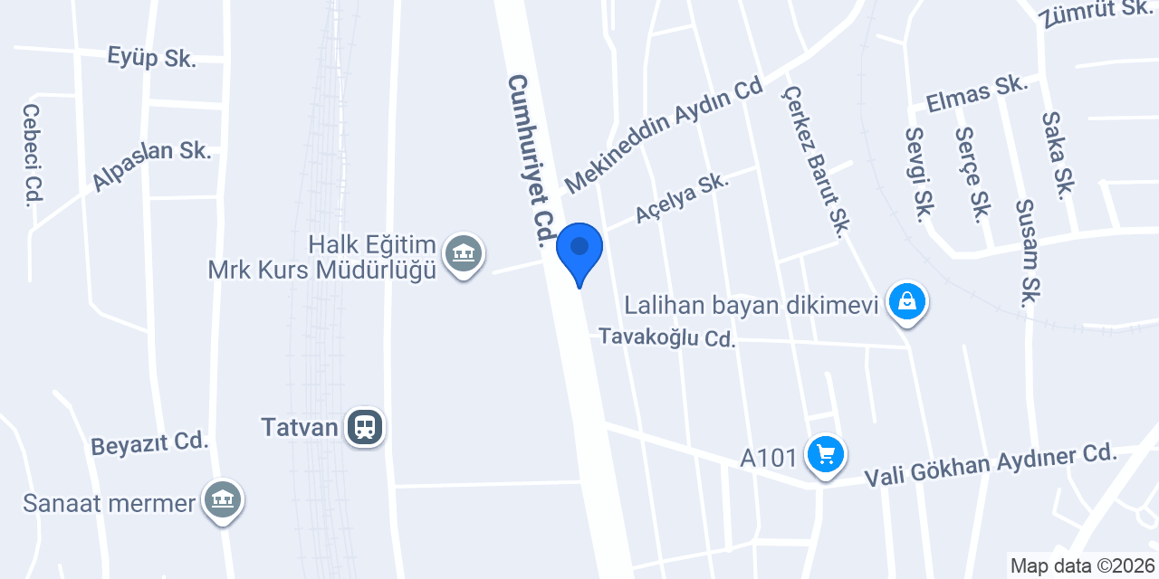 İmen Evseren Mobilya konumu