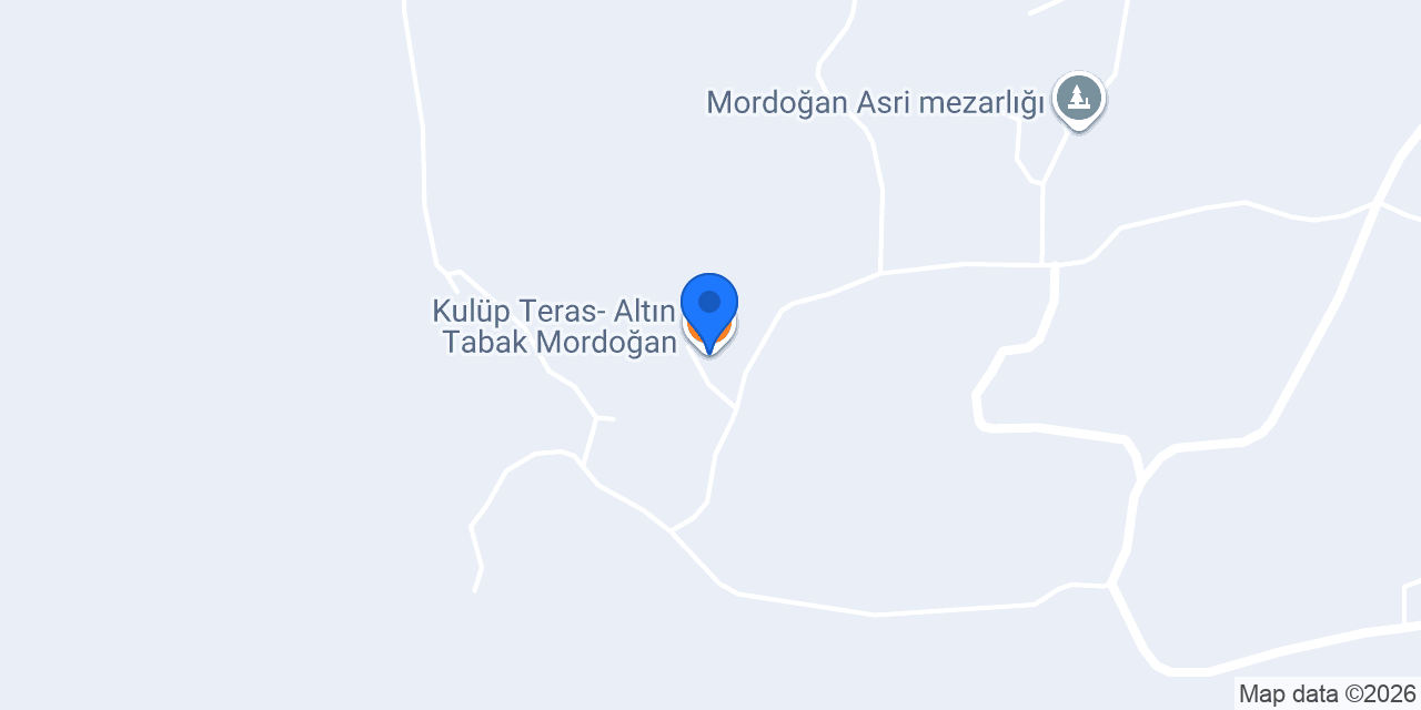Kulüp Teras- Altın Tabak Mordoğan konumu