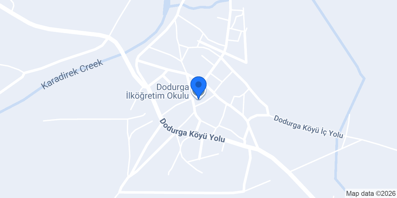 Dodurga İlköğretim Okulu konumu