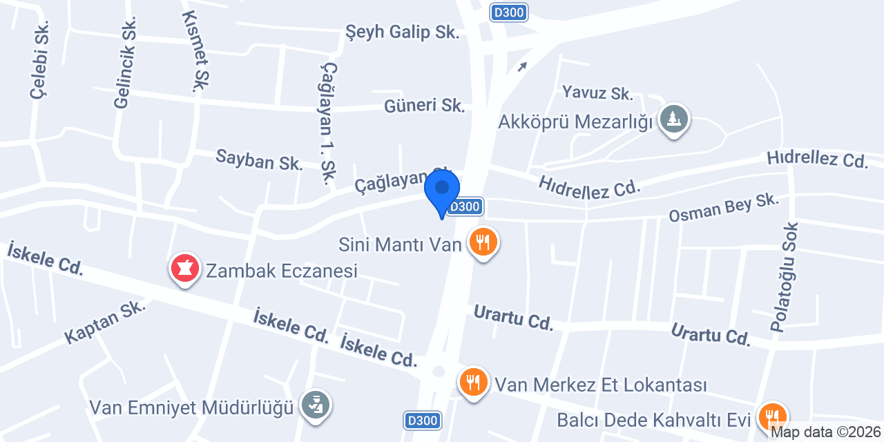 ARVAS METAL ALÜMİNYUM VAN konumu