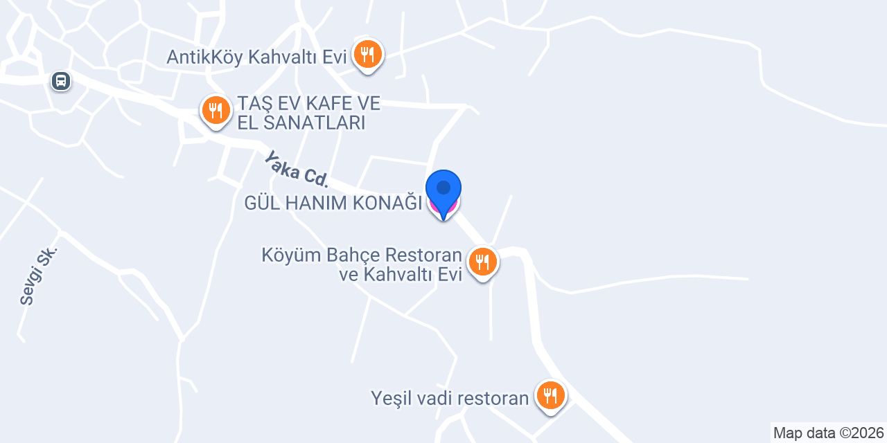 GÜL HANIM KONAĞI konumu