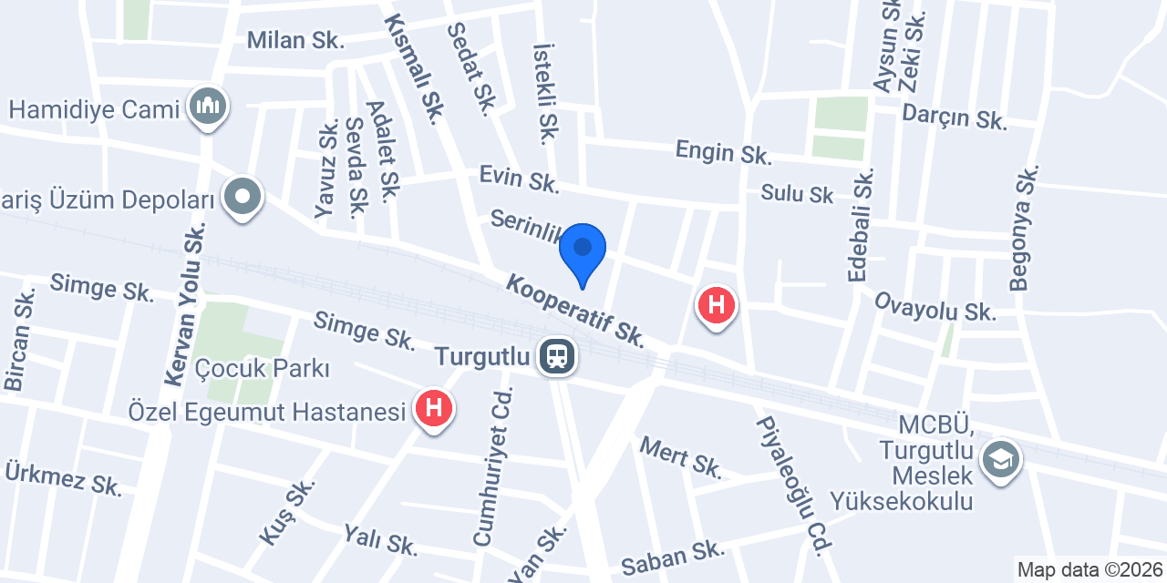 EGE TAVUKÇULUK TURGUTLU konumu