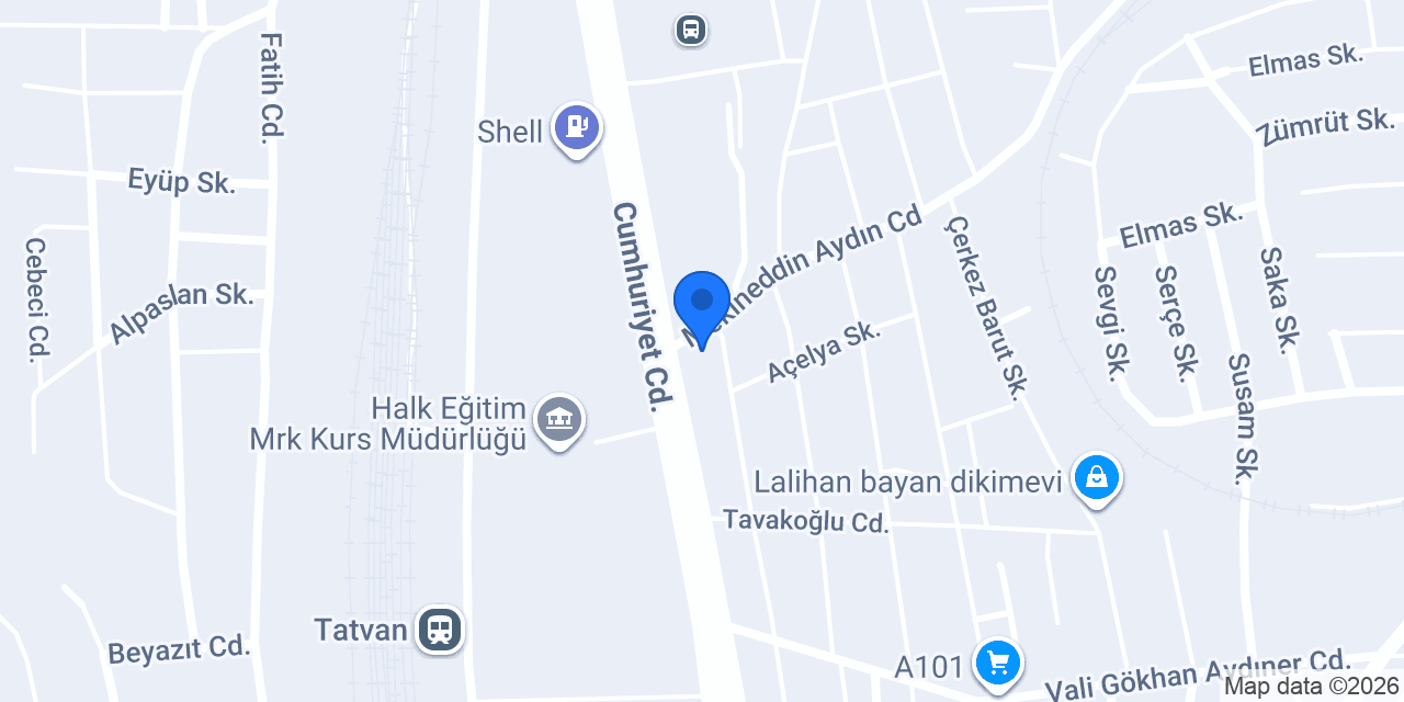 Andalus Coffee & Roastery konumu