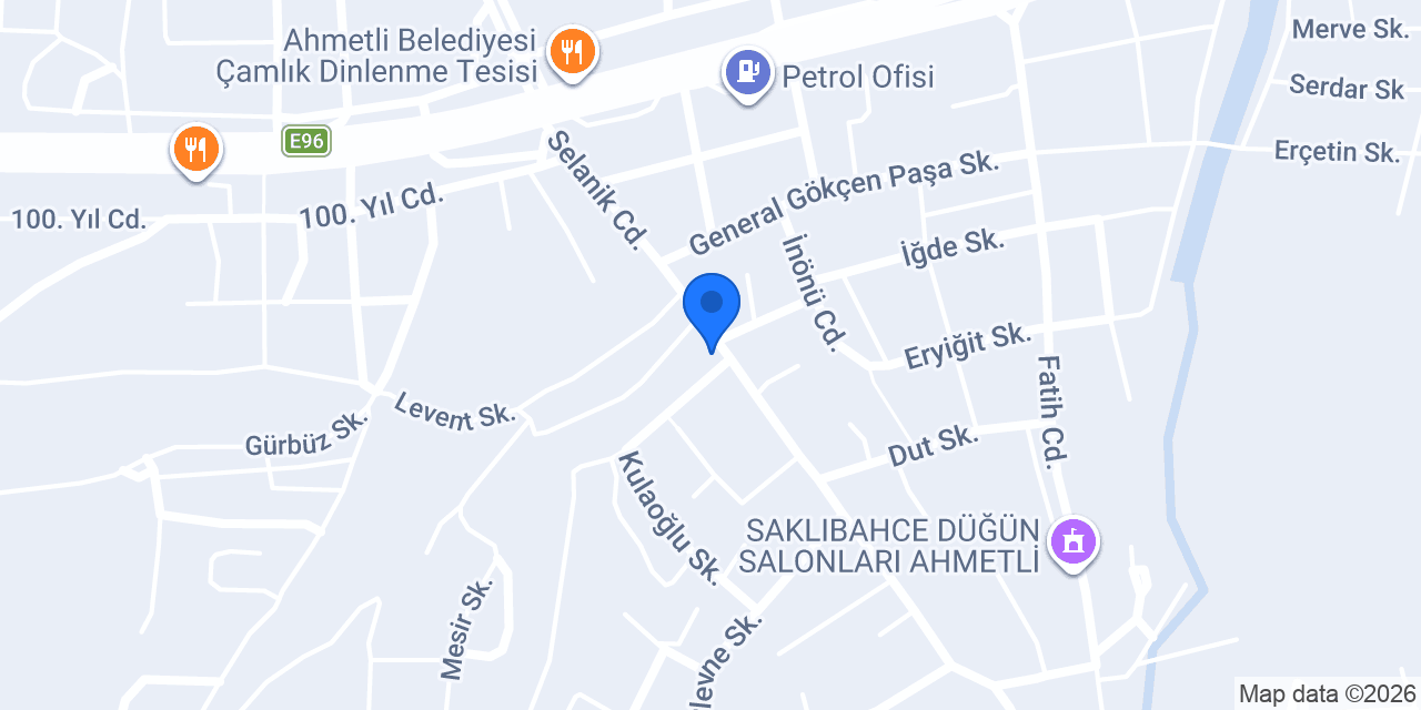 Toprak Tost Evi konumu