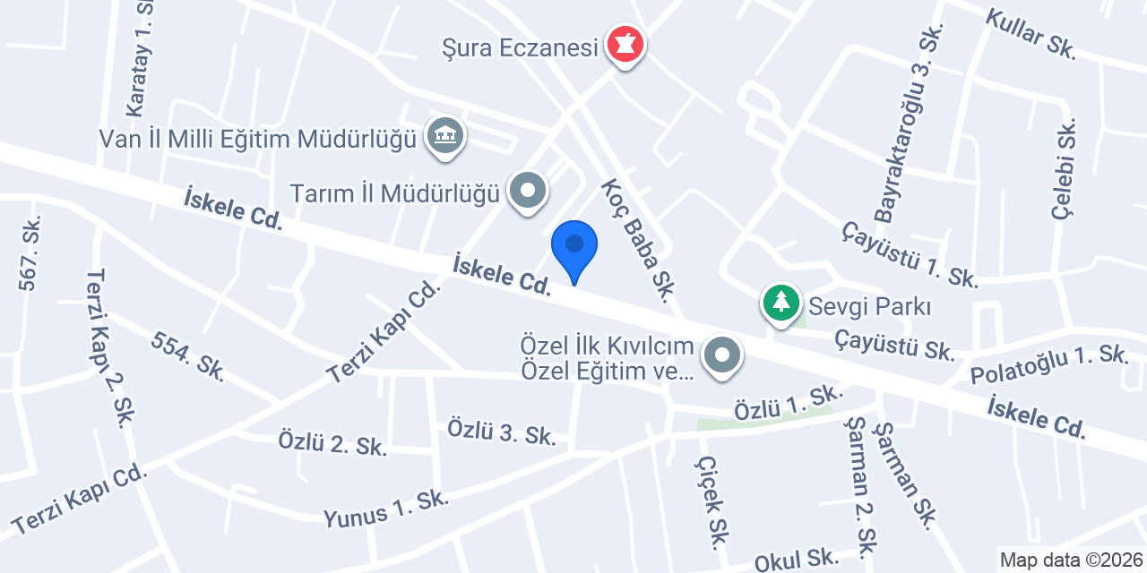 REVŞAN ECZANESİ konumu