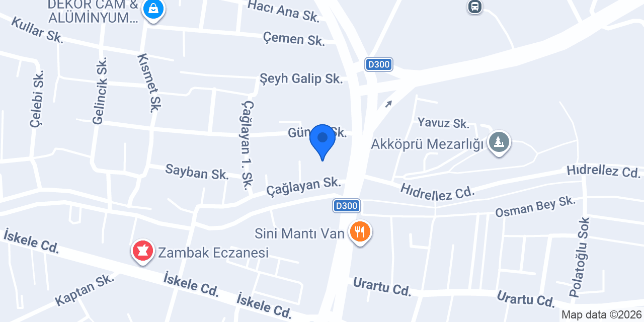 Kader & Sibel Güzellik Salonu konumu