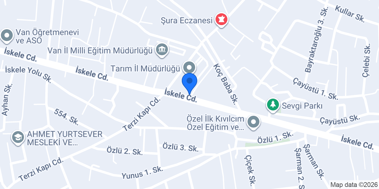 Ensar Döner Kebap ve Lahmacun Salonu konumu