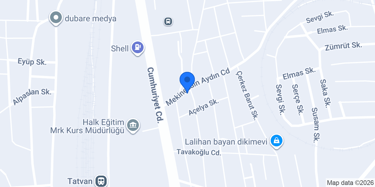 Kristal Pide&Lahmacun Salonu konumu