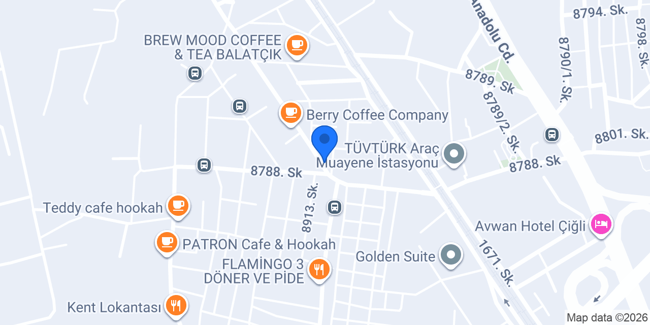 Balatçık Taksi konumu