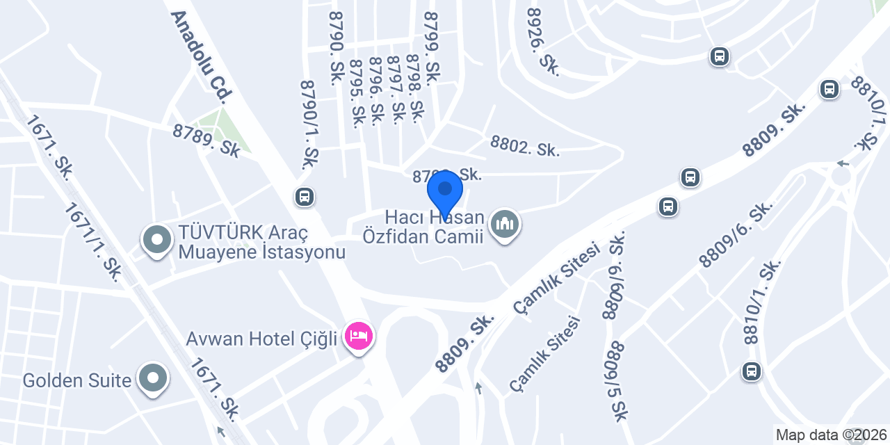 Özvaran Taşımacılık konumu
