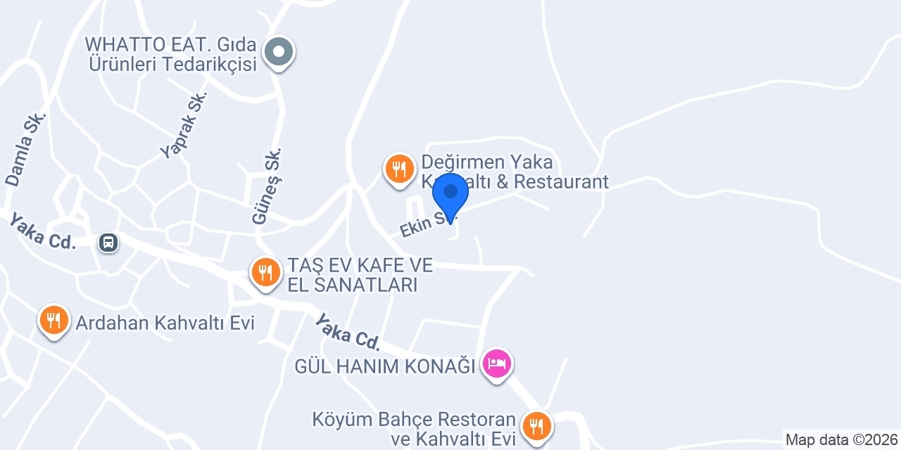 Dağmaran Kahvaltı Evi konumu