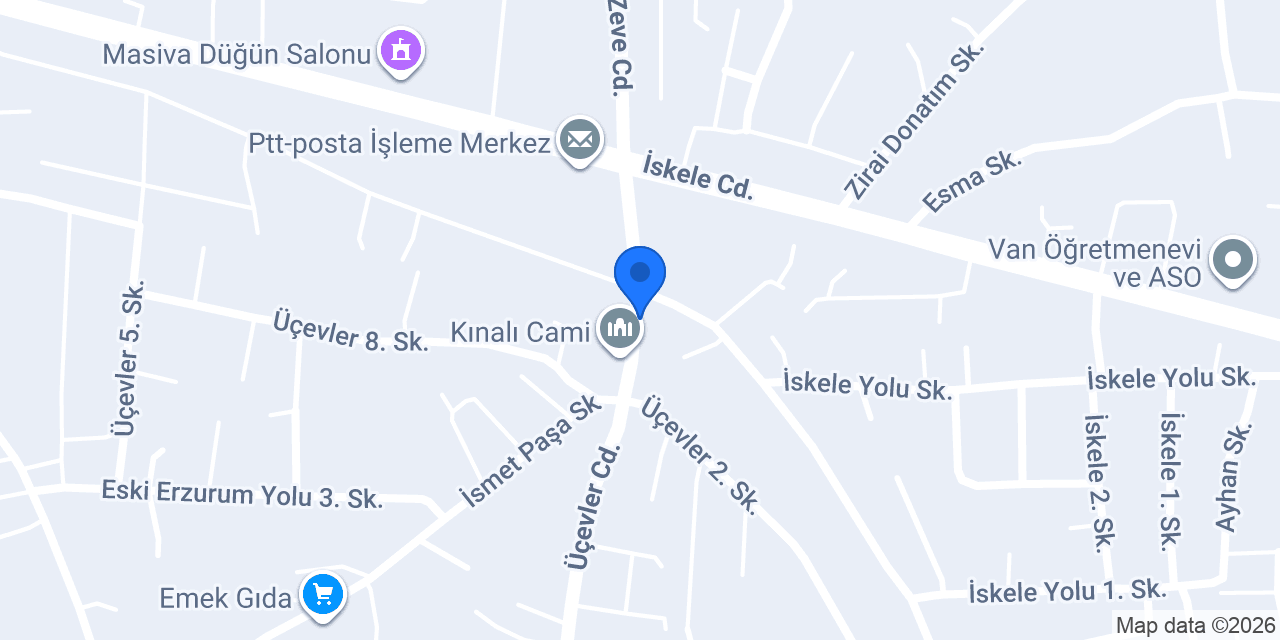 Klas Halı Yıkama konumu