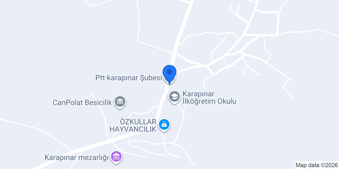 Ptt-karapınar Şubesi konumu