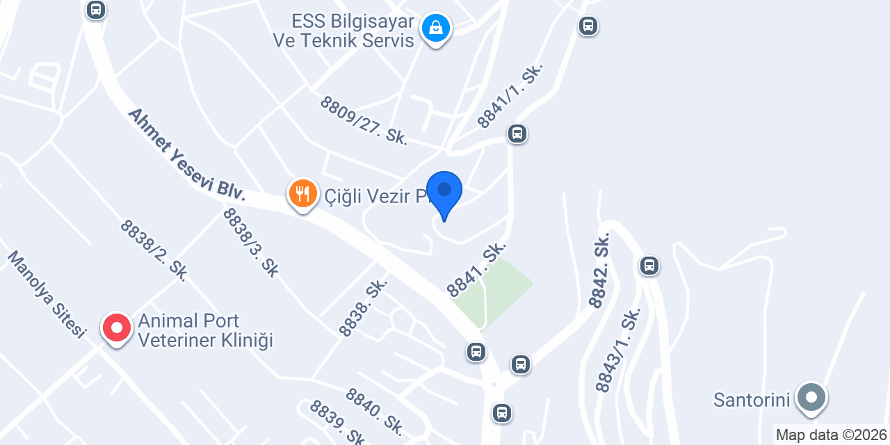 Turnam Yayınevi konumu