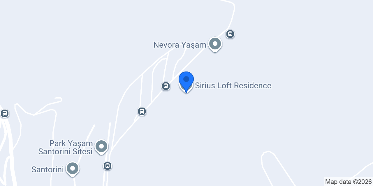 Sirius Loft Residence konumu