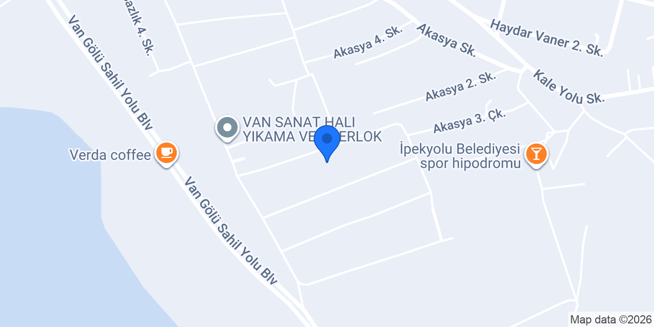 Van Royal Halı Yıkama konumu