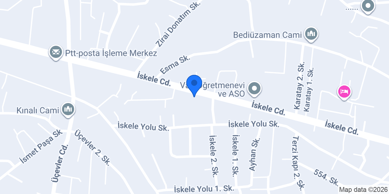 DANIŞ EV TEKSTİLİ VAN konumu