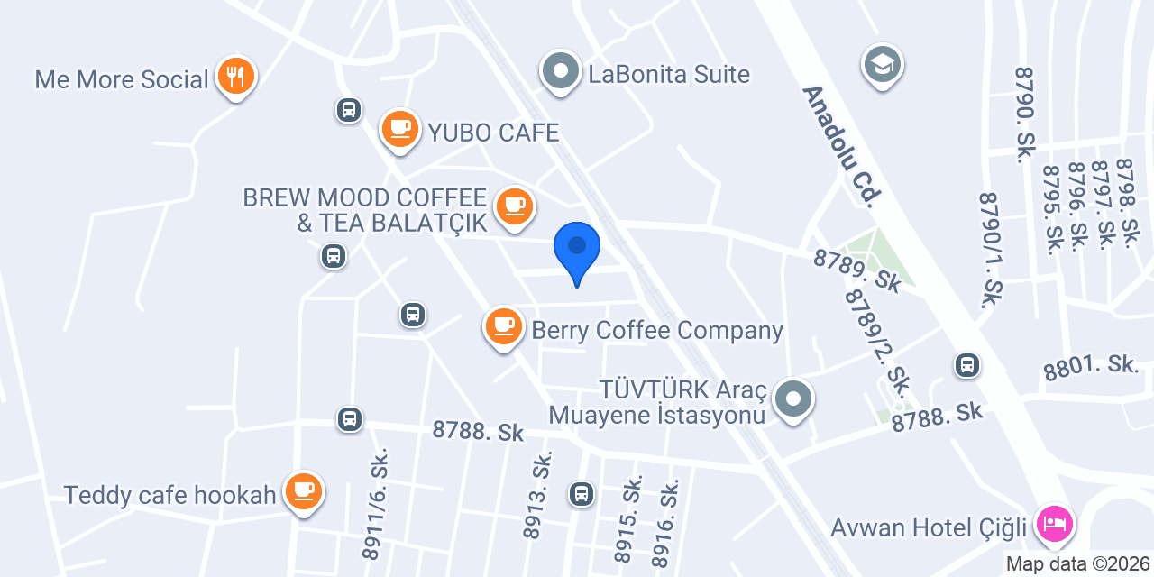 Çınar Elektrik konumu