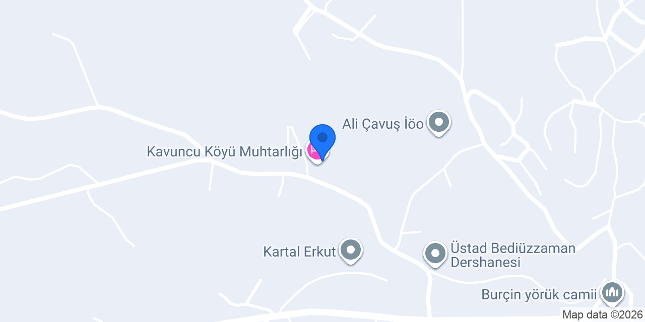 Kavuncu Köyü Muhtarlığı konumu