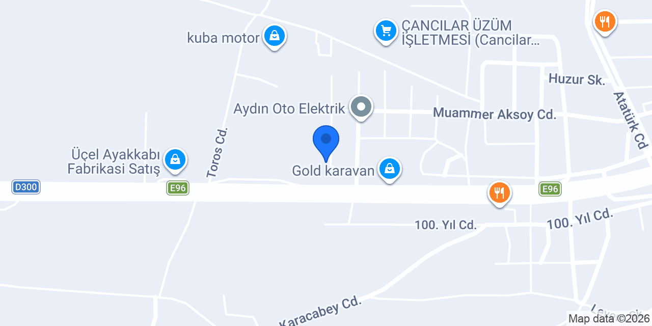 HOCAOĞLU HAZIR MUTFAK MOBİLYA konumu