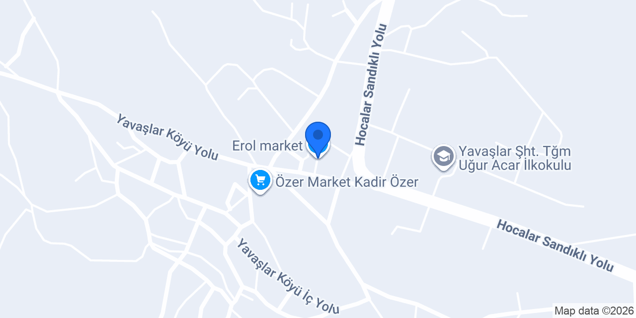 Erol market konumu