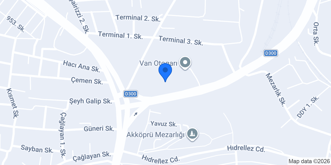 Best Van Tur Turizm konumu