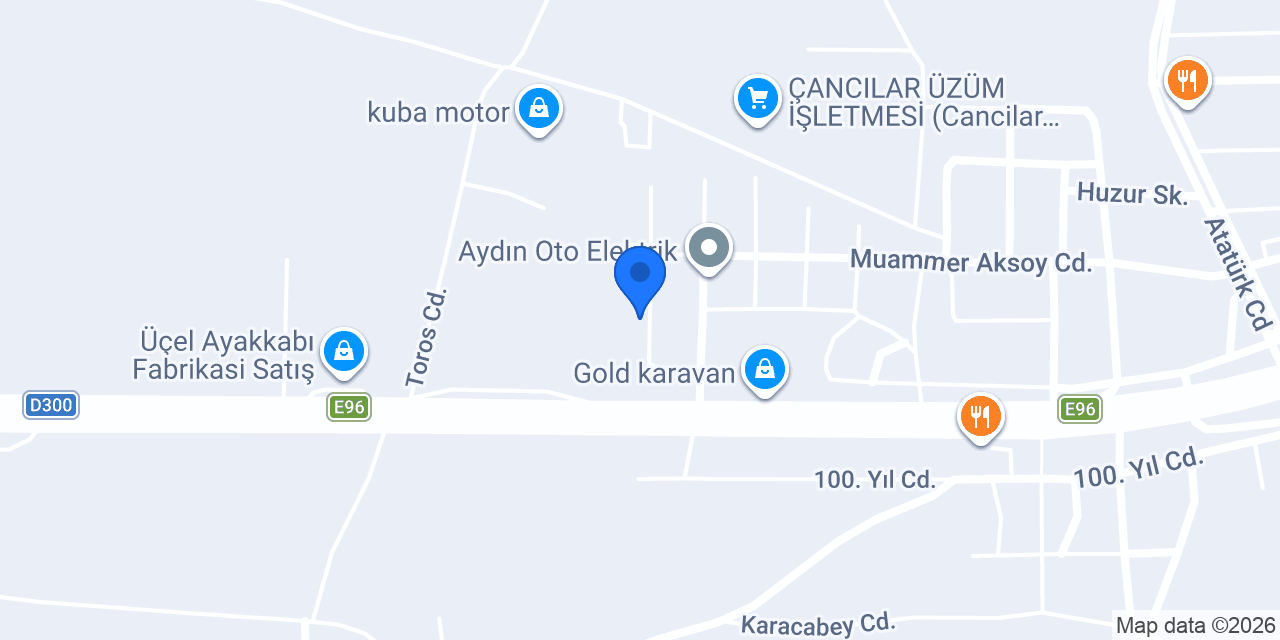 Çek Karavan konumu