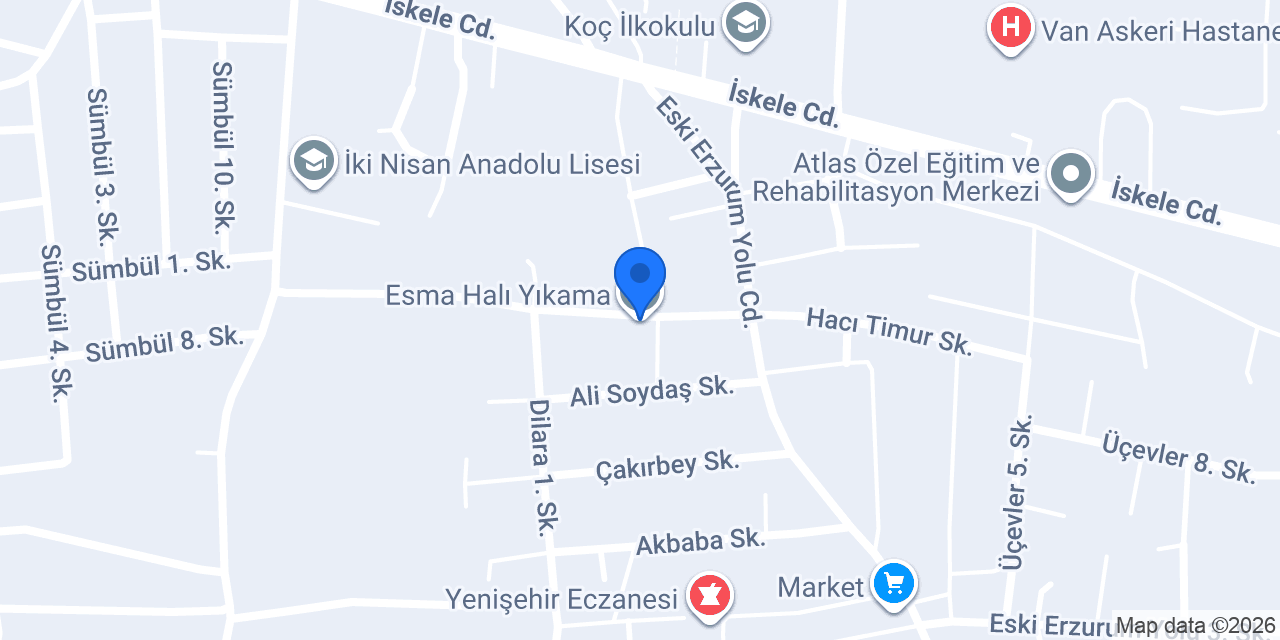 Esma Halı Yıkama konumu