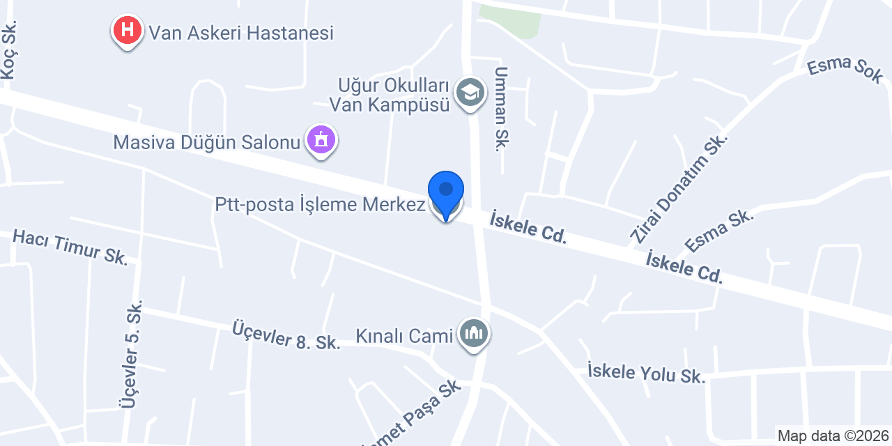 Ptt-posta İşleme Merkez konumu