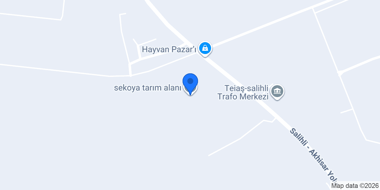 sekoya tarım alanı konumu