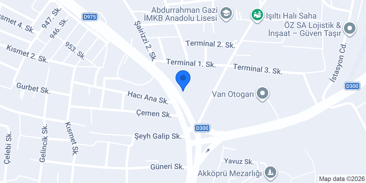 TREND OTO EKSPERTİZ konumu