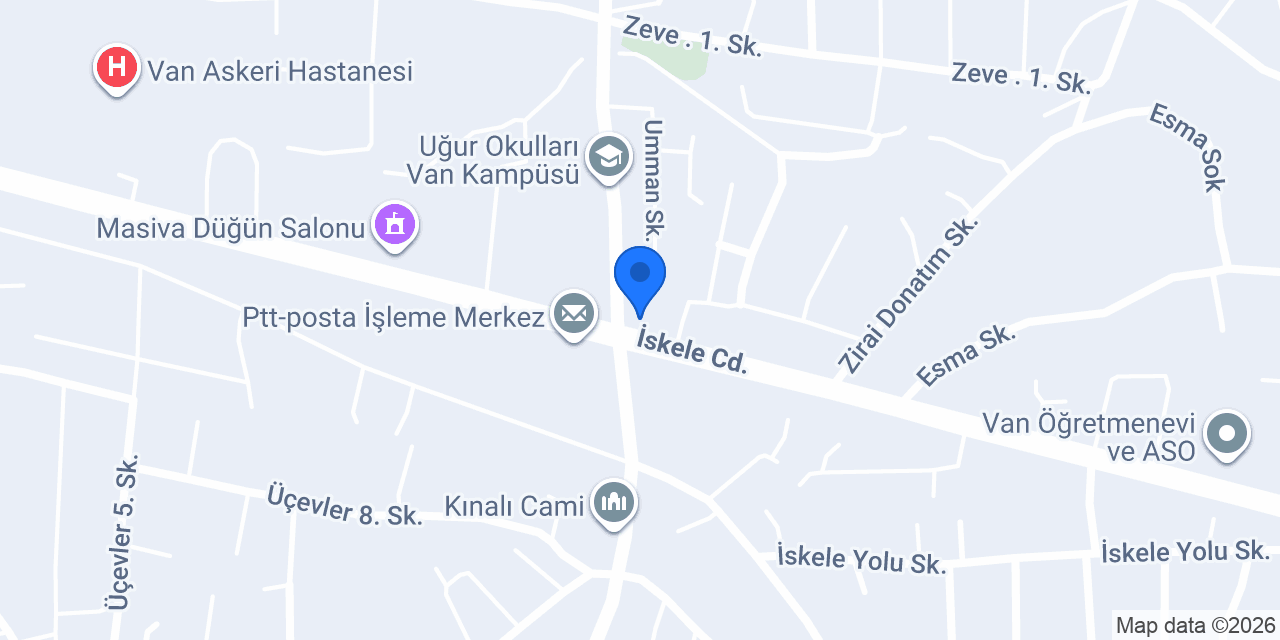 YAĞIZ ECZANESİ konumu