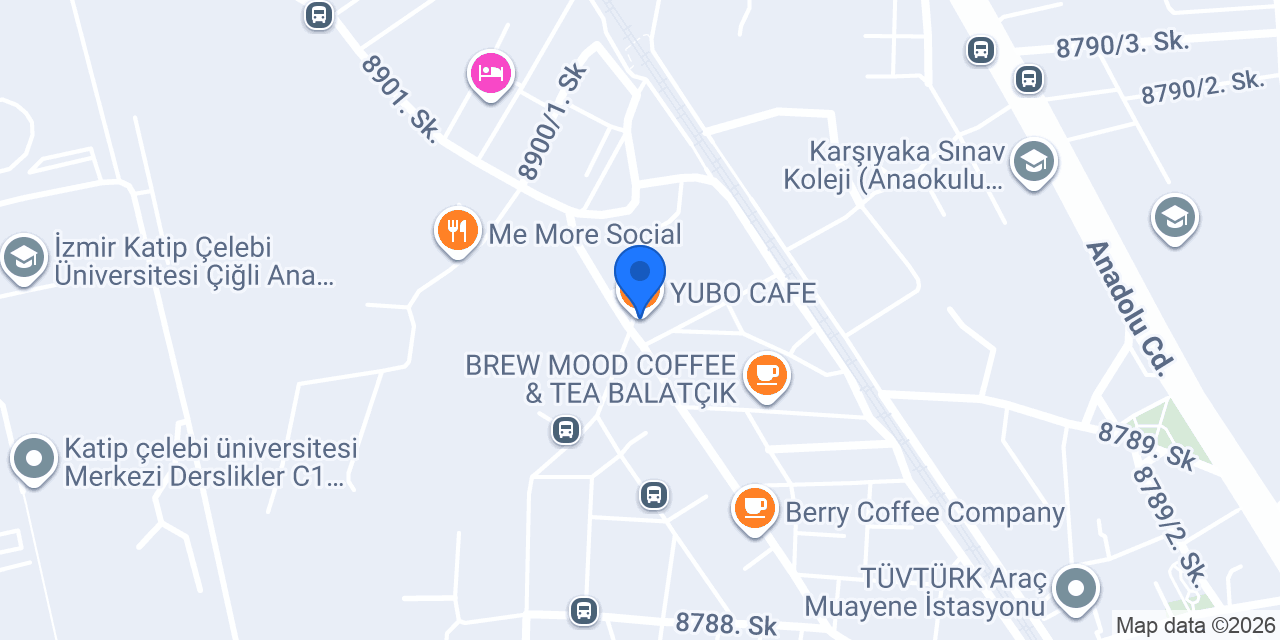 YUBO CAFE konumu