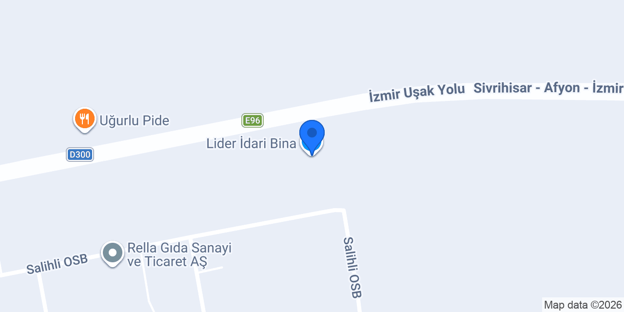 Lider İdari Bina konumu