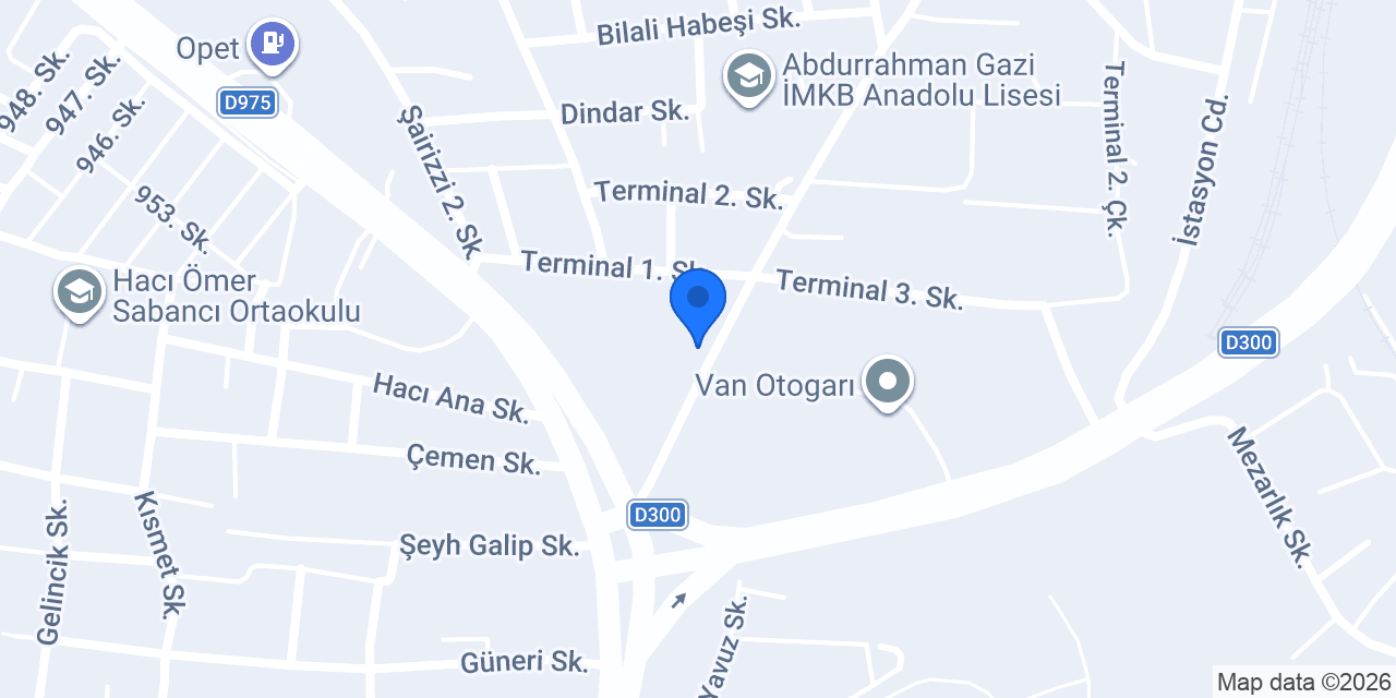 OTOGAR ECZANESİ konumu
